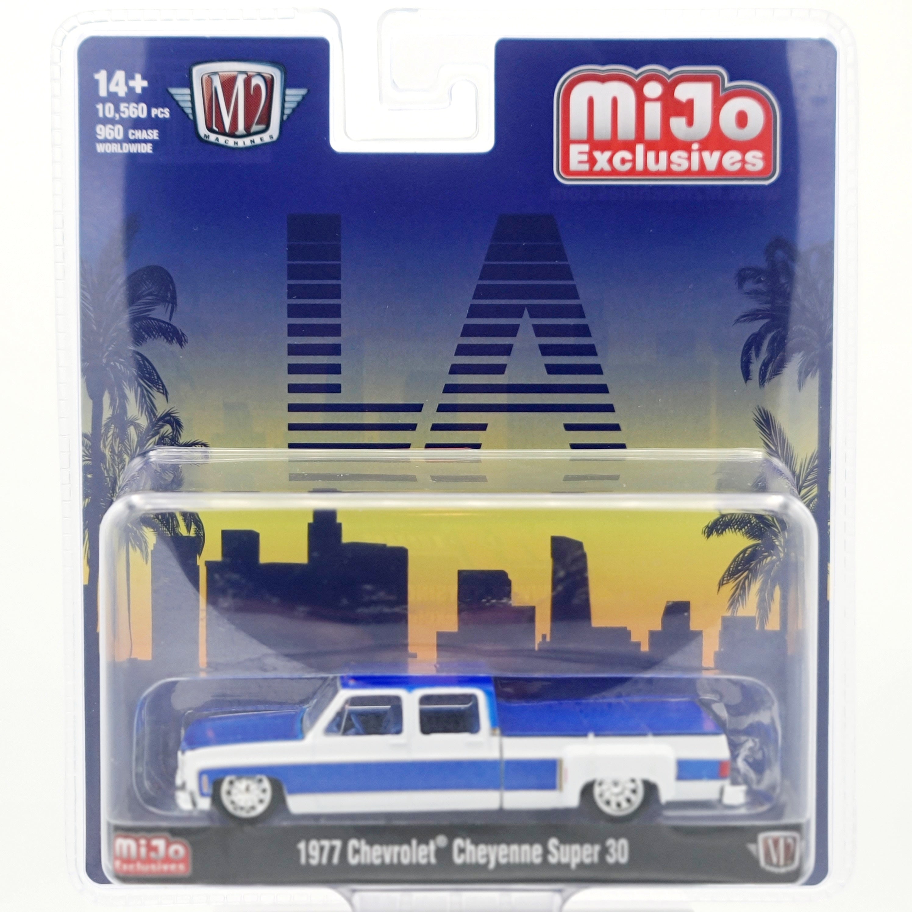 M2 Machines '77 Chevrolet Cheyenne Super 30 Dually Pickup - 1:64, LA (2025 MiJo Exclusives - Limited Edition)